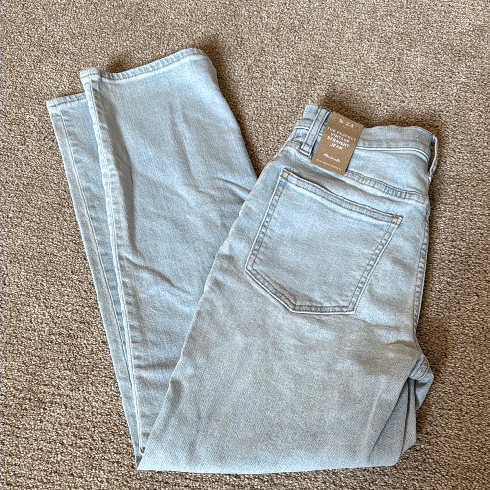 Madewell The Perfect Vintage Straight Jean